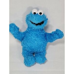 Sesame Street COOKIE MONSTER Gund Bean Bag Plush 2010 Stuffed Animal Toy 12" EUC